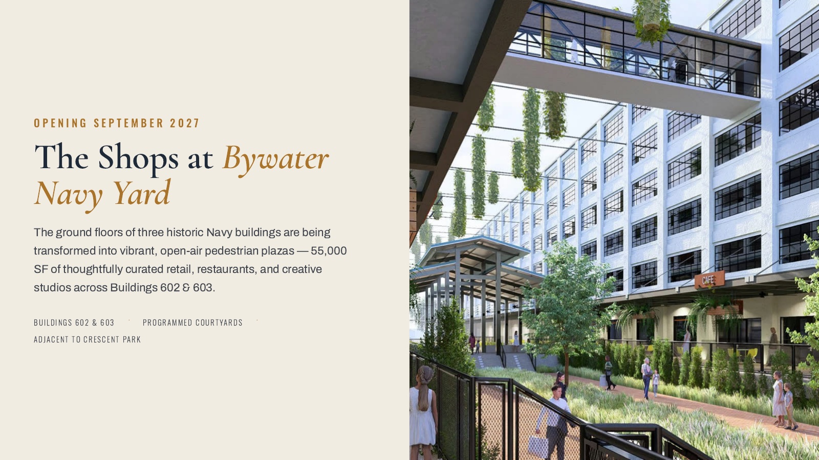 Bywater Navy Yard leasing flyer — page 2