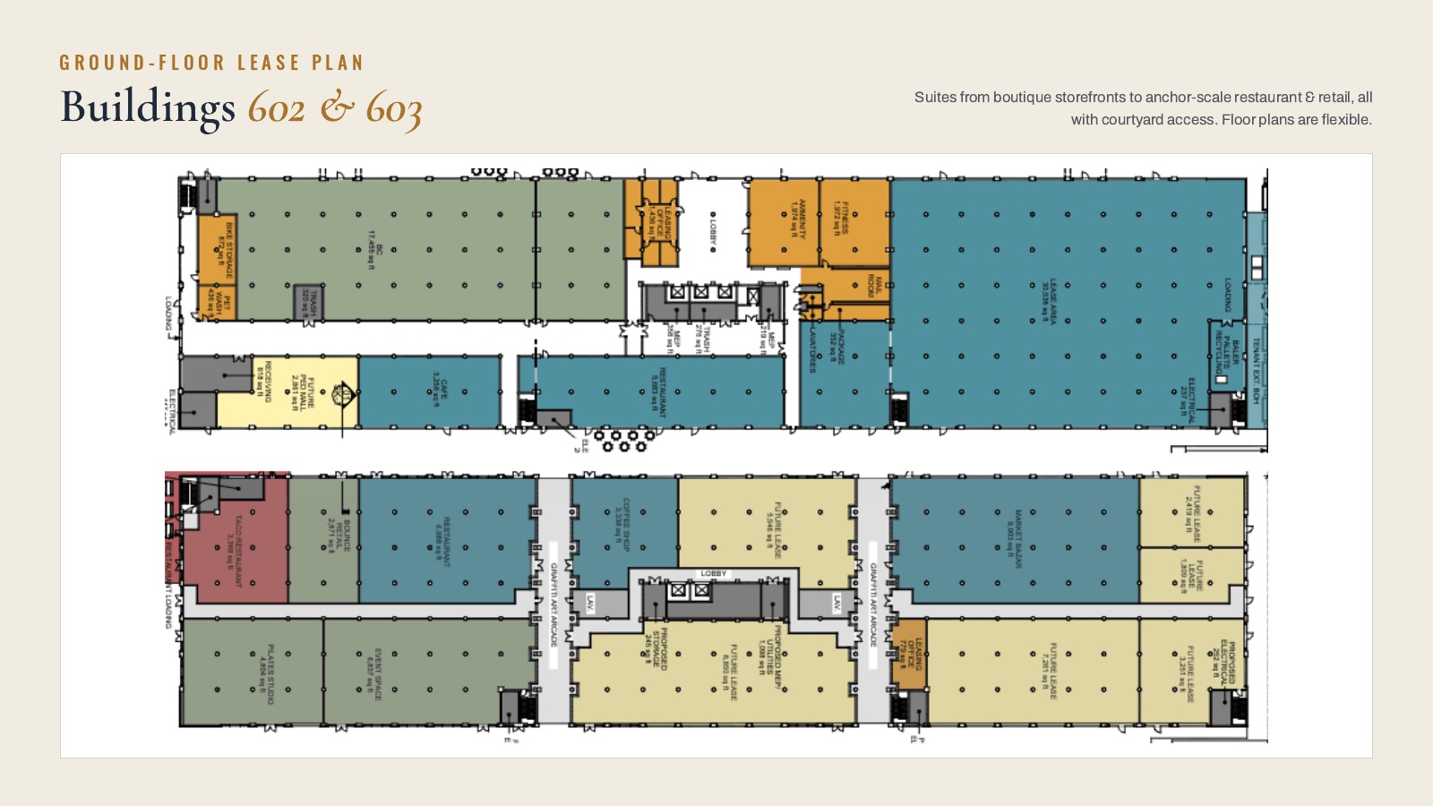 Bywater Navy Yard leasing flyer — page 9